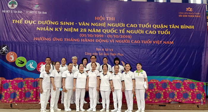 Một trong những hoạt động thường niên của Hội người cao tuổi Việt Nam 