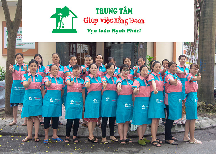 Trung tâm Giúp việc Hồng Doan - trung tâm giúp việc uy tín SỐ 1 tại Việt Nam
