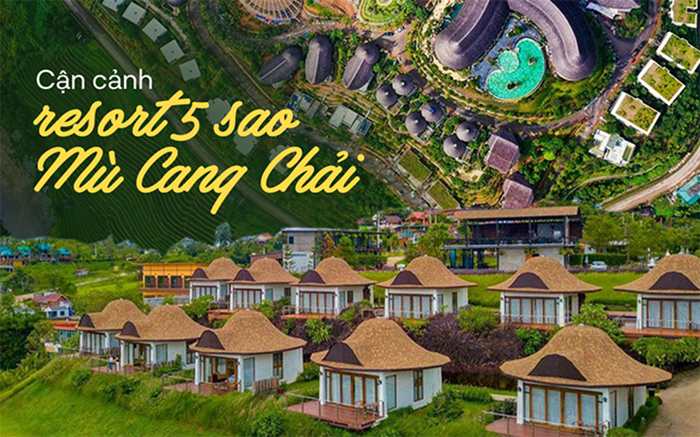 Mù Cang Chải Resort là khu nghỉ dưỡng 5 sao đầu tiên tại Yên Bái mới được thiết kế xây dựng quy mô hoành tráng.