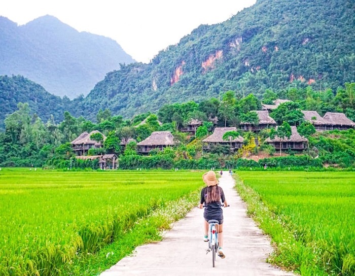 Mai Châu - Nơi có những con đường đi giữa cánh đồng, dẫn vào bản làng xinh đẹp