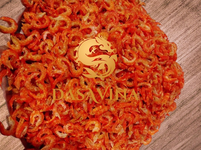 Tôm nõn khô từ tôm đất Cà Mau tại DASAVINA