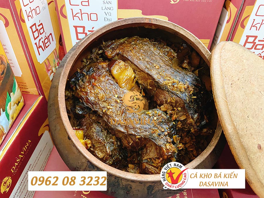 Cá kho Bá Kiến - cá kho làng Vũ Đại số 1 Việt Nam