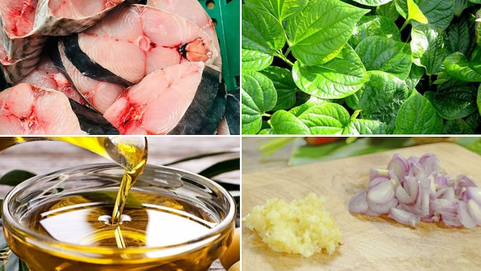 Cách làm chả cá thu lá lốt với nguyên liệu đơn giản