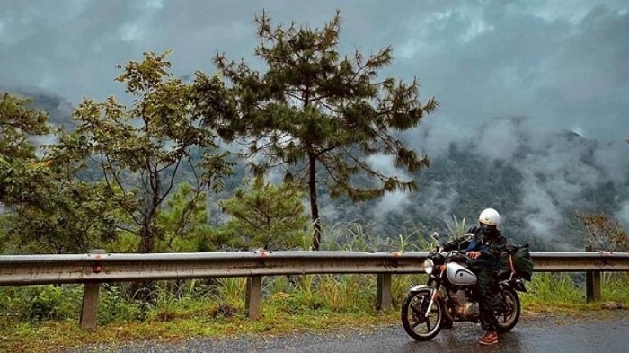 Xe máy là phương tiện lý tưởng cho những ai thích phượt đường dài