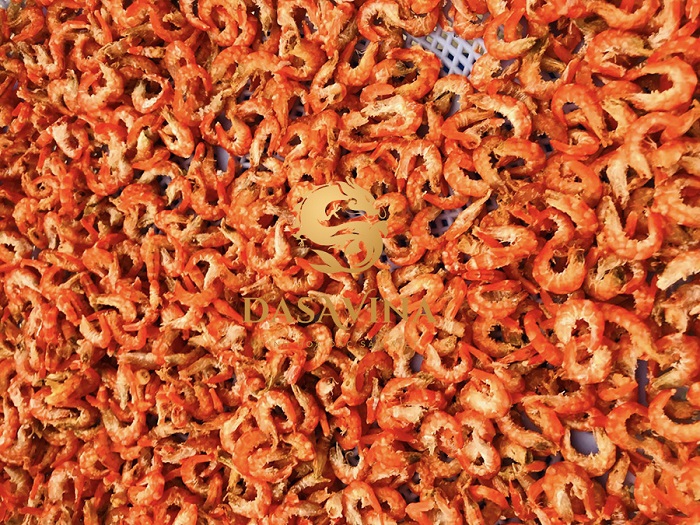 Tôm khô Cà Mau ngon cần có màu sáng