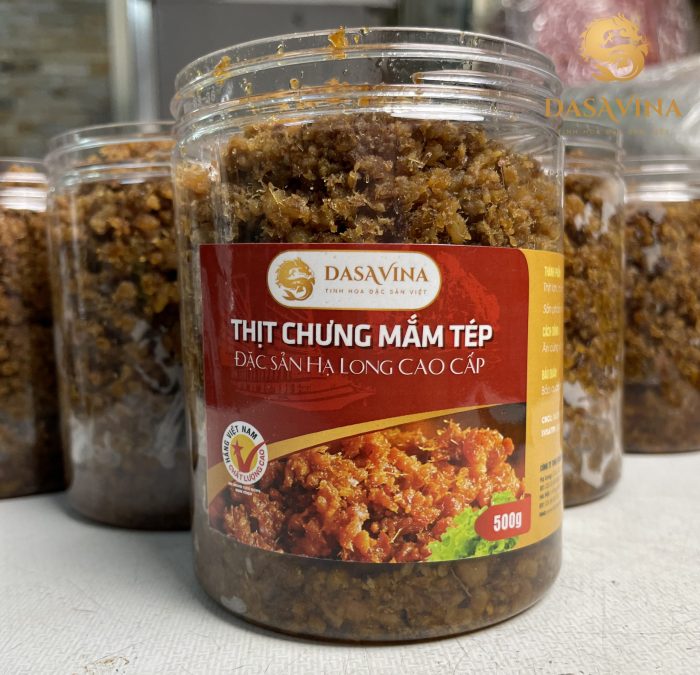 Thịt chưng mắm tép DASAVINA