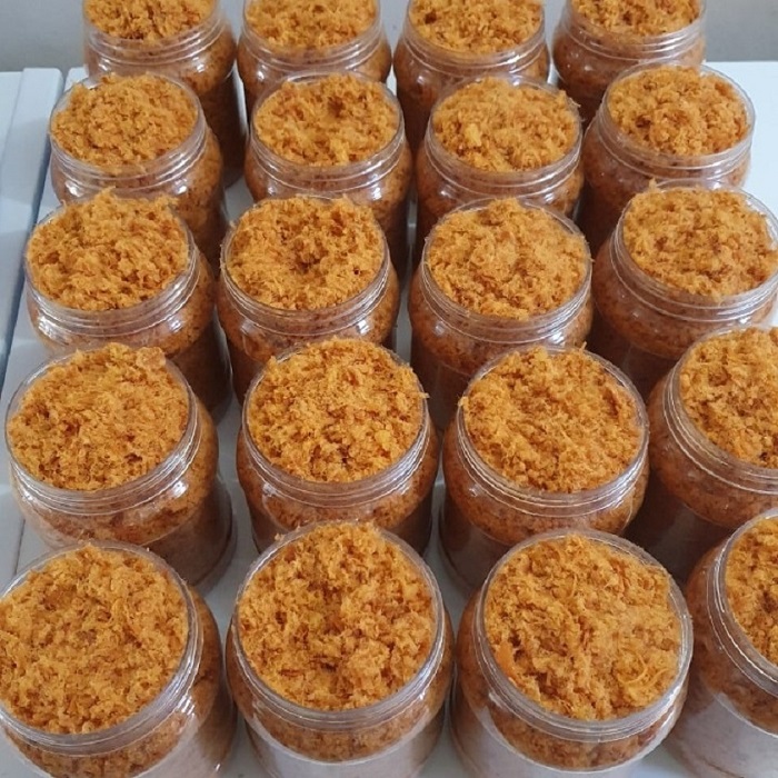 Ruốc tôm trong siêu thị 