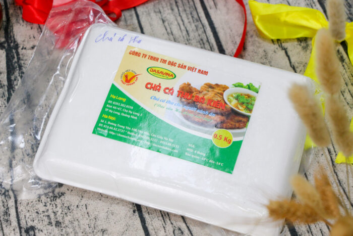 Đọc kỹ thông tin trên tem - mác để lựa chọn được Chả cá thu chất lượng